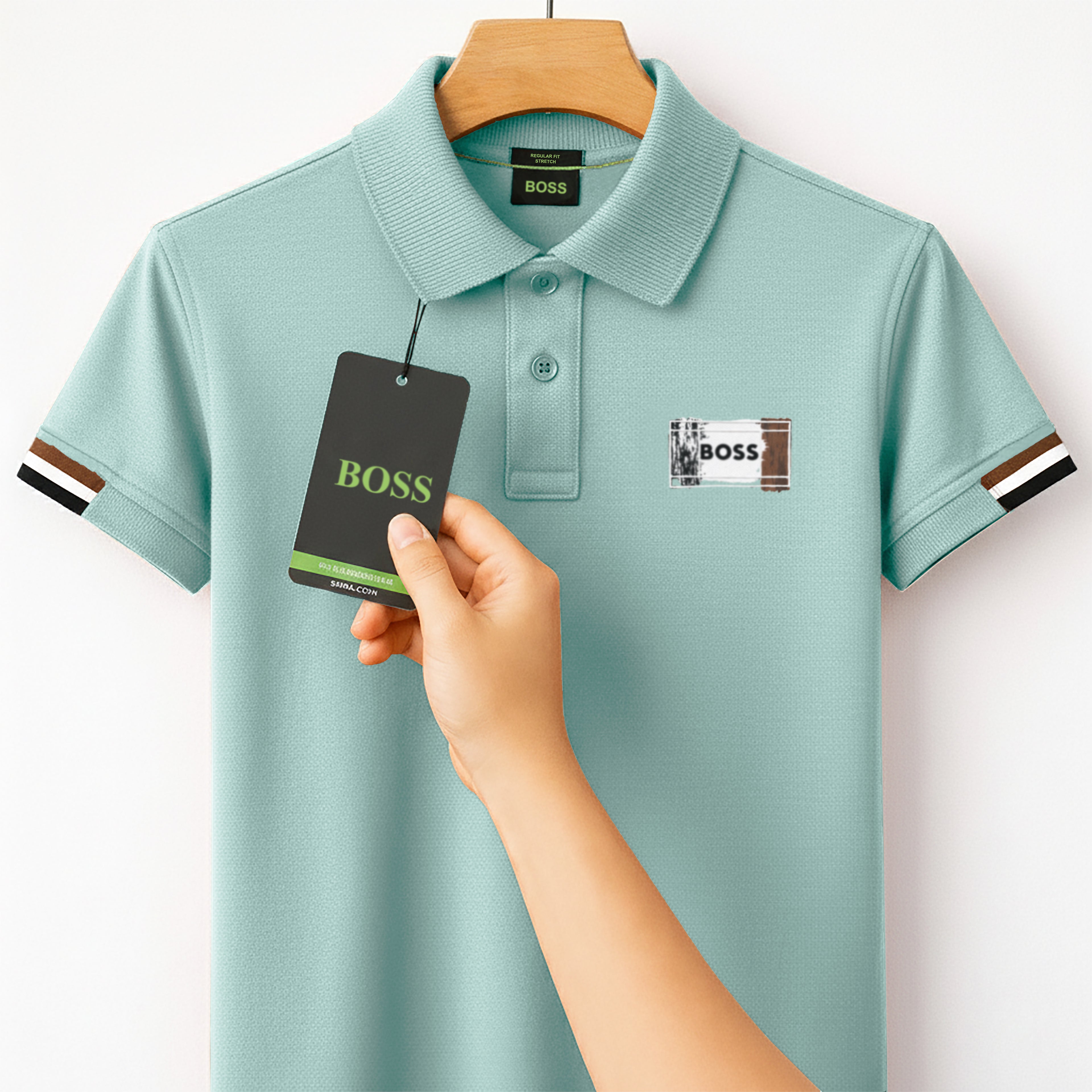Premium Signature Polo T-Shirt | 5 Elegant Color Options | CD-PZ4