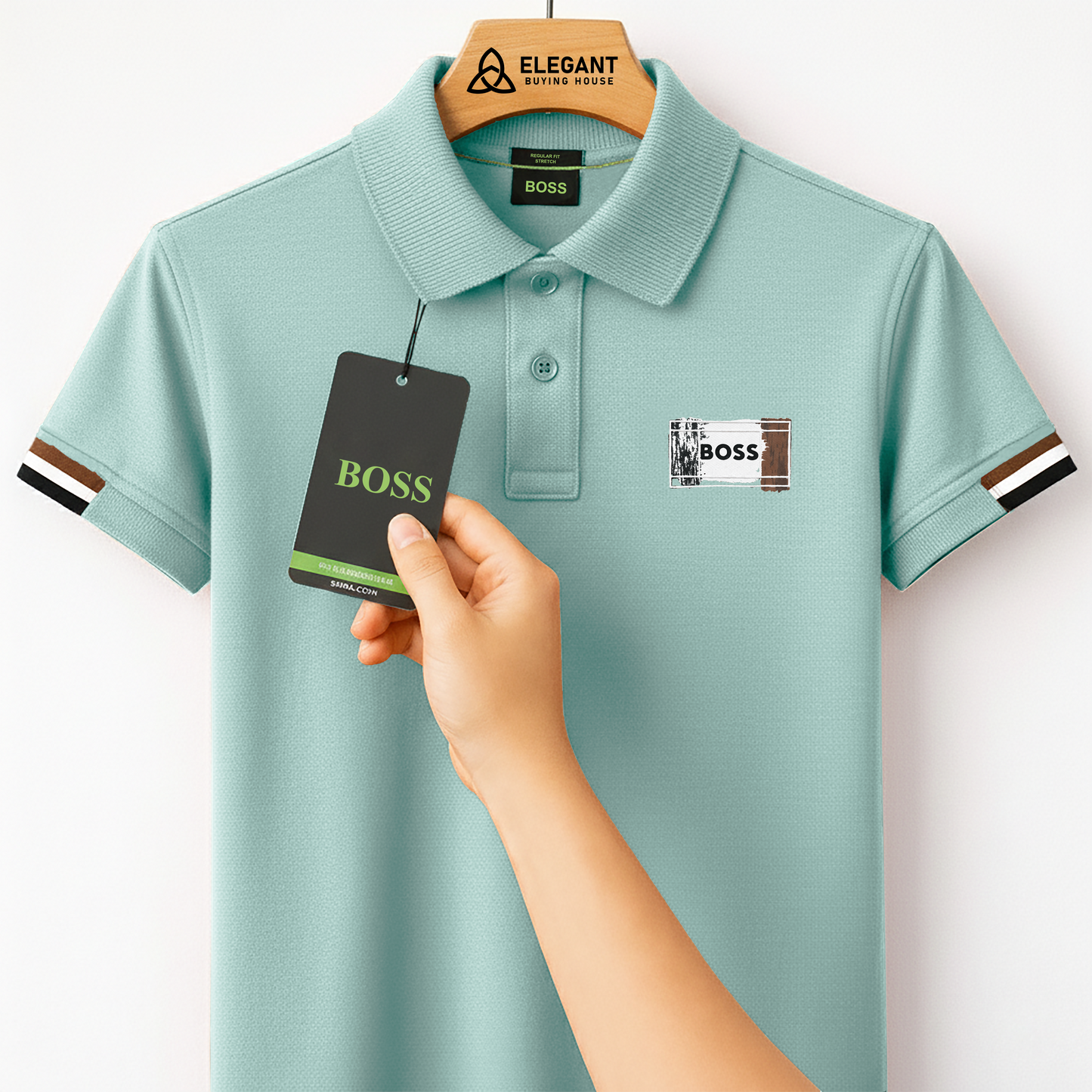 পুরুষদের প্রিমিয়াম সলিড পোলো টি-শার্ট – নরম স্ট্রেচ ফ্যাব্রিক, স্মার্ট রেগুলার ফিট | ৫টি মার্জিত রঙের বিকল্প | CD-MCP23