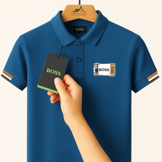 Men’s Premium Short Sleeve Polo Collection – Modern Fit, Stylish Collar & Everyday Comfort| CD-MPP34