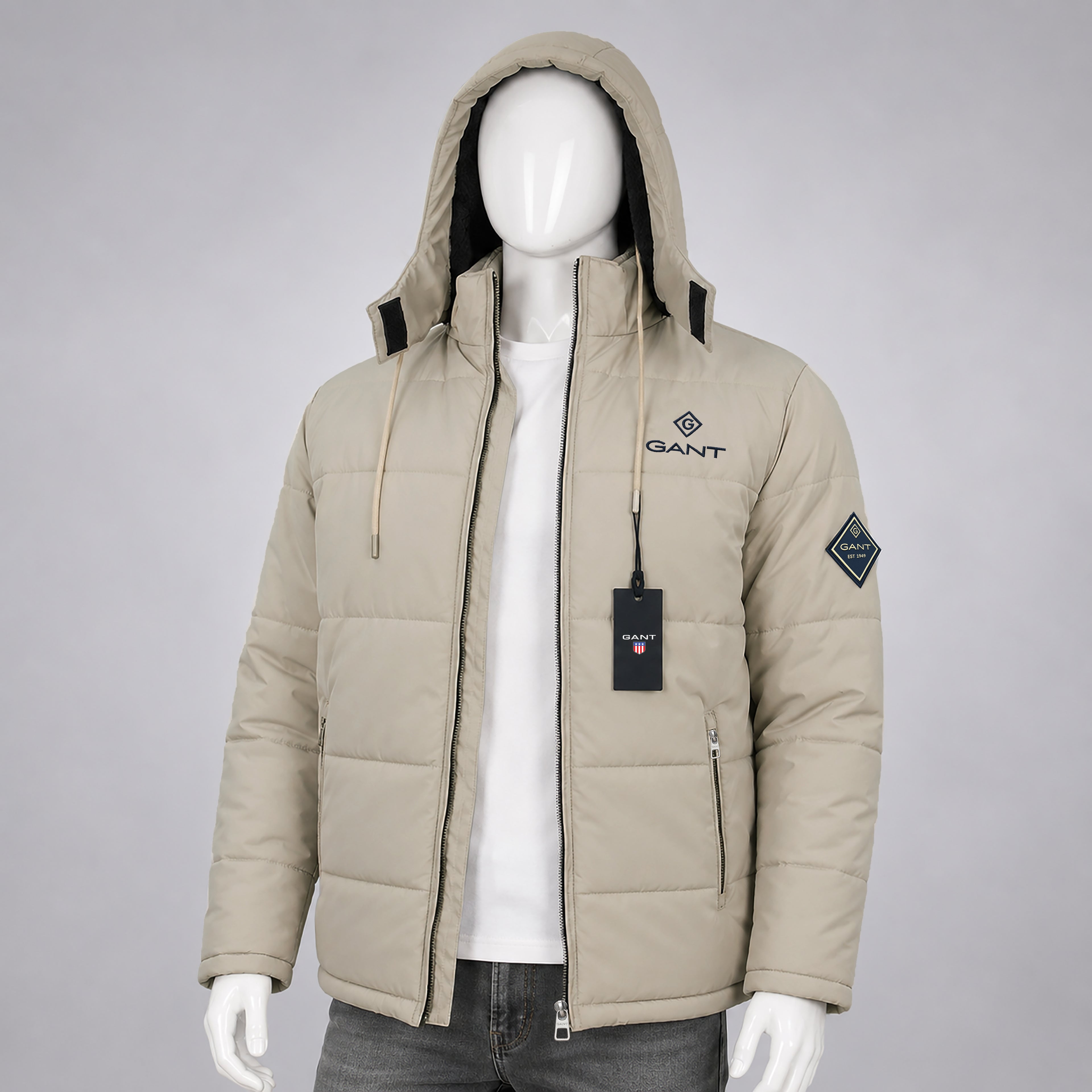 Premium Unisex Hooded Winter Jacket | Everyday Warm Padded Outerwear | Code-WNT8