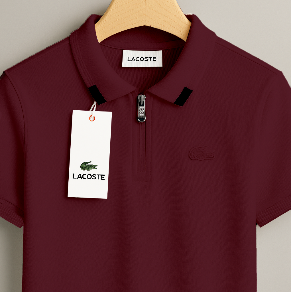 Premium Zipper Polo Collection – Timeless Colors, Modern Elegance| CD-MPP19