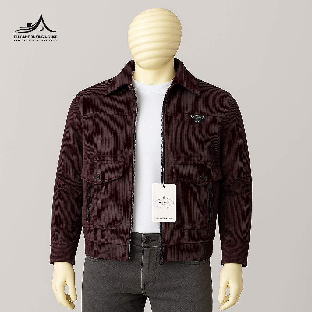 Men’s Premium Corduroy Zip-Up Jacket Collection| Code-SWP24
