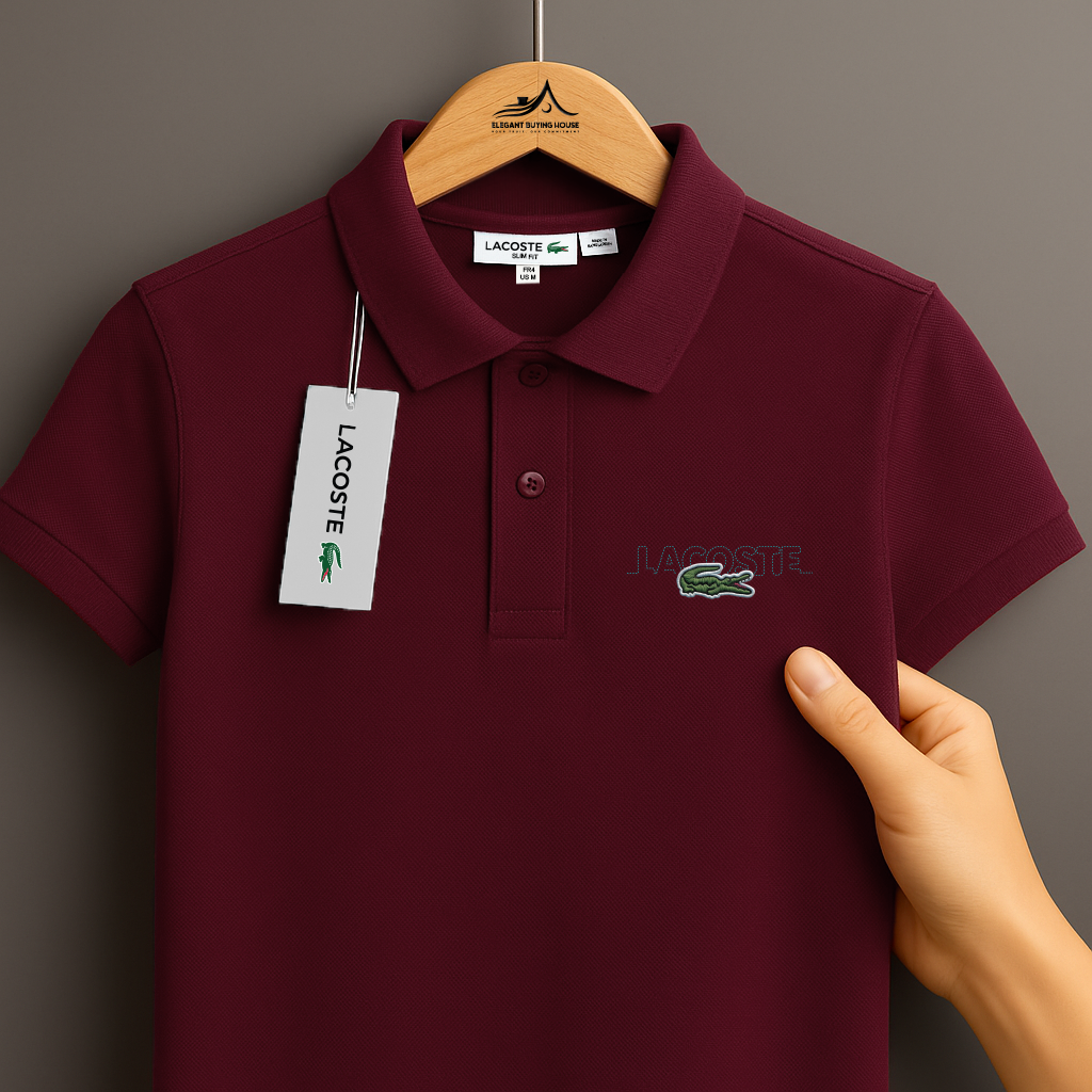 Classic Slim-Fit Cotton Polo – Elegant Everyday Comfort| CD-MPP45