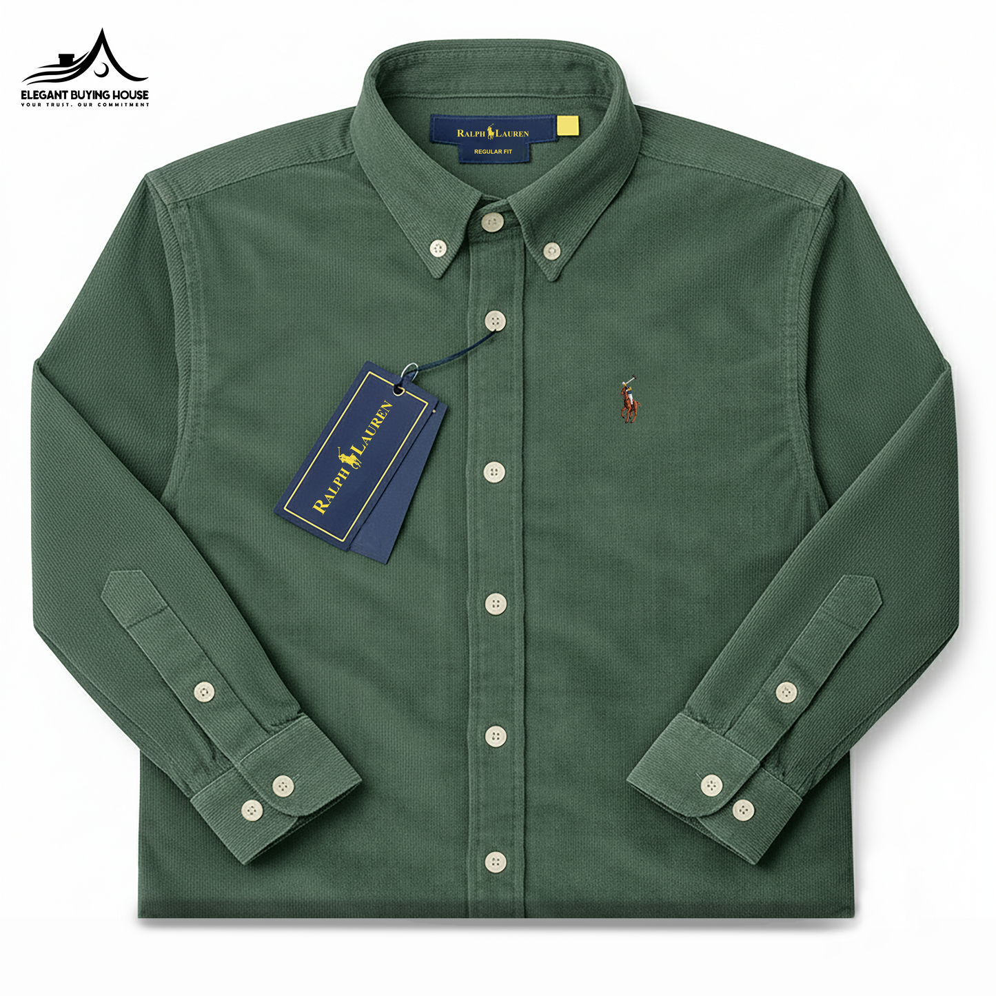 Premium Textured Button-Down Shirt – Classic Fit | All-Season Essential| CD-FM38