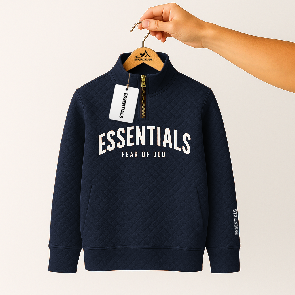 Ultra-Soft Premium Quilted Half-Zip Sweatshirt | Code-SWP40