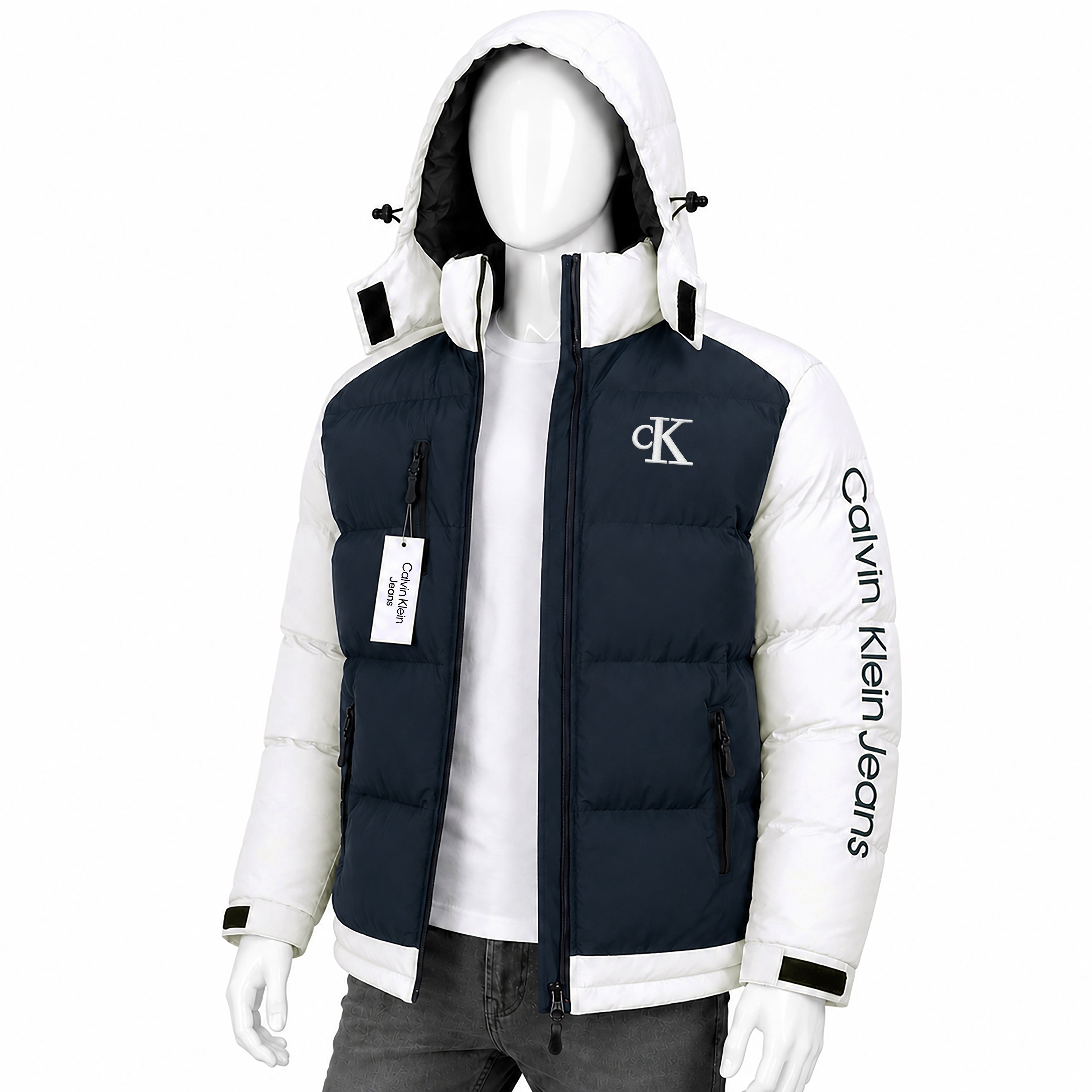 Premium Unisex Hooded Puffer Jacket | Everyday Winter Comfort | Code-WNT7