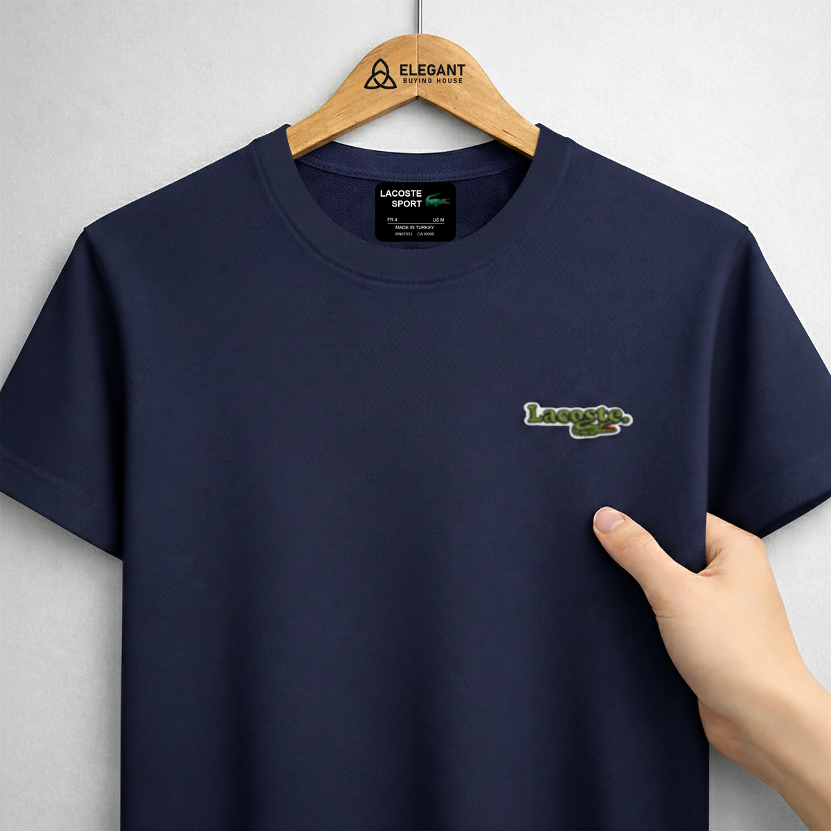 Premium Textured Crew Neck T-Shirt – Everyday Comfort Edition | CD-MCP92