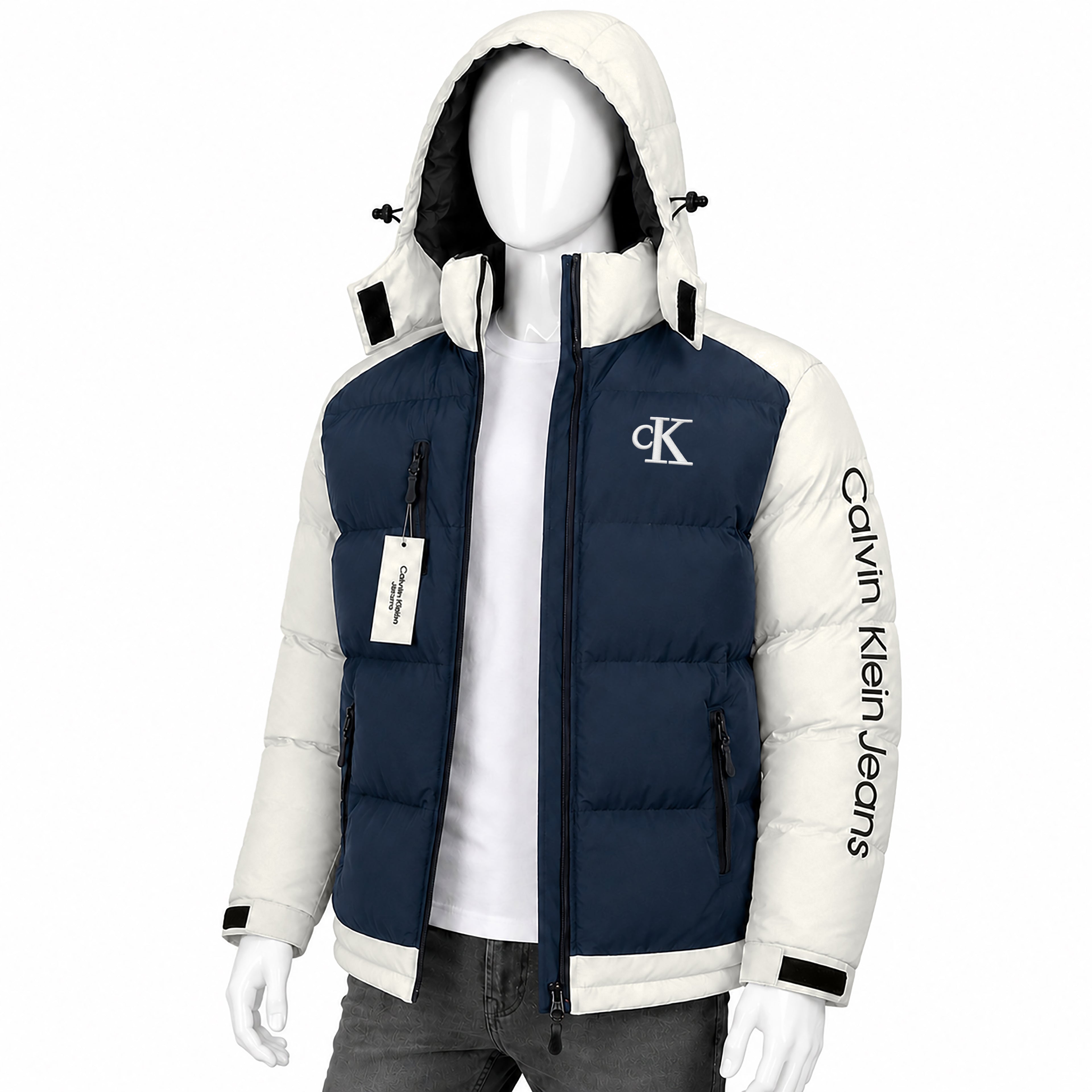 Premium Unisex Hooded Puffer Jacket | Everyday Winter Comfort | Code-WNT7