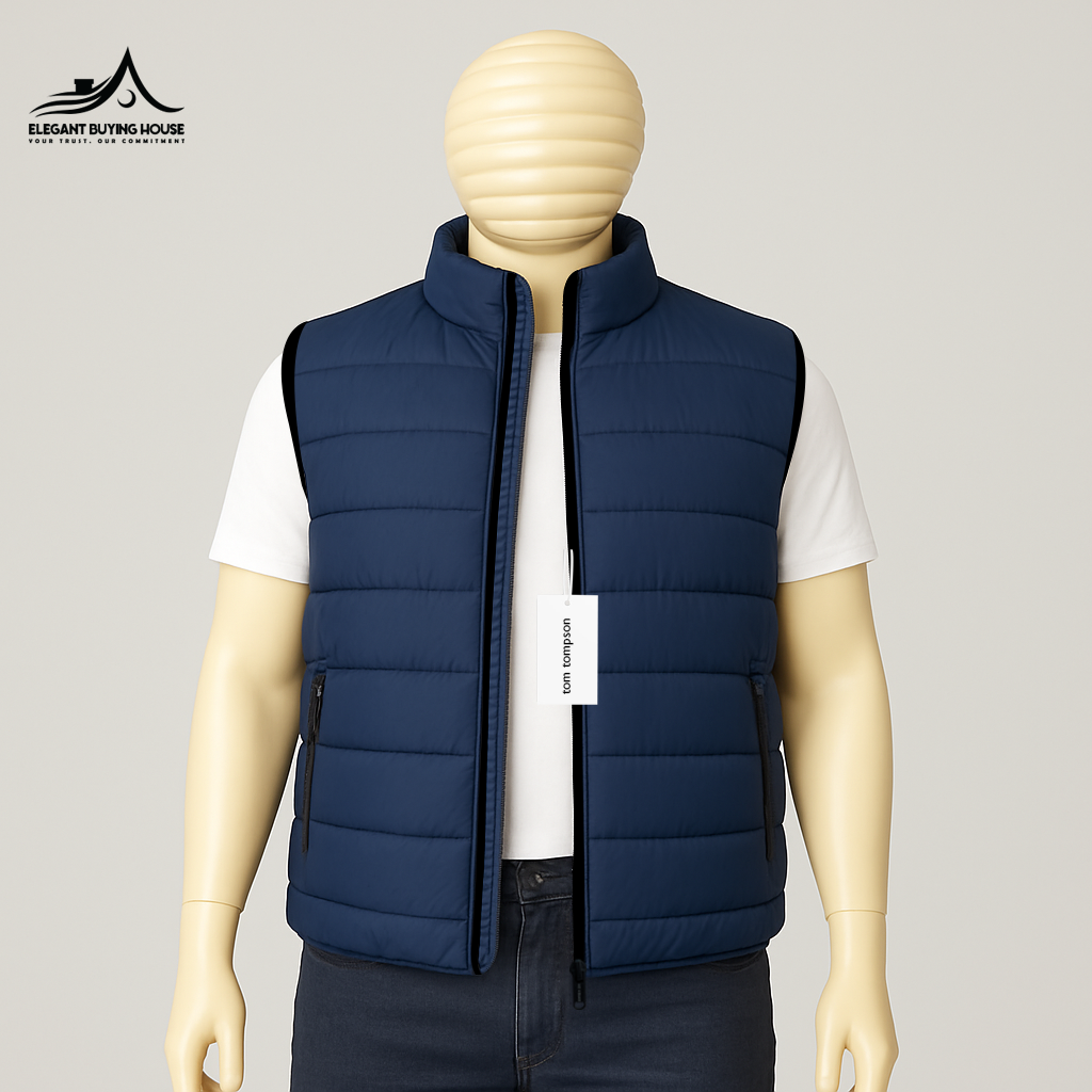 Men’s Premium Lightweight Puffer Vest – Warm, Stylish & All-Season Comfort | Code-SWP34