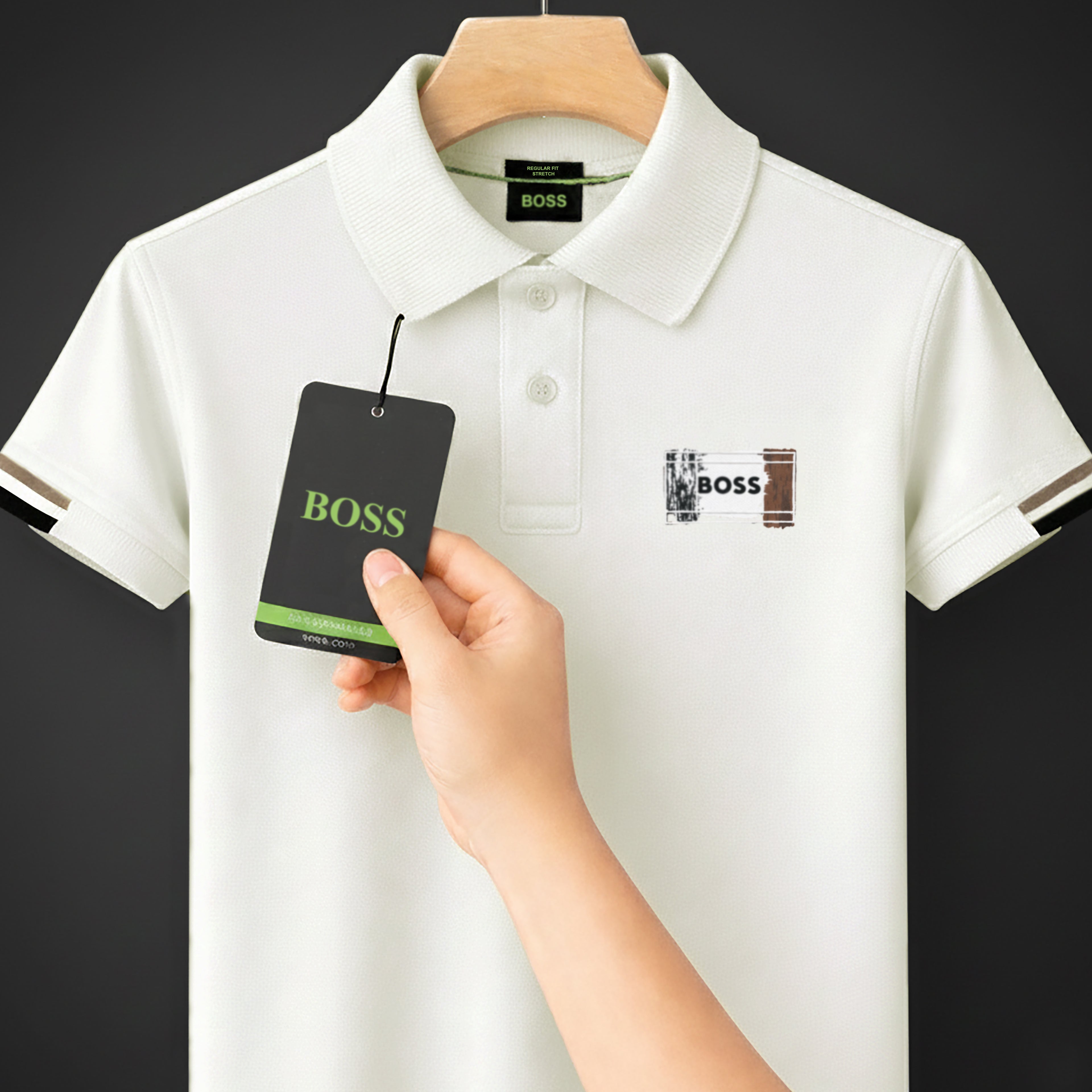 Premium Signature Polo T-Shirt | 5 Elegant Color Options | CD-PZ4