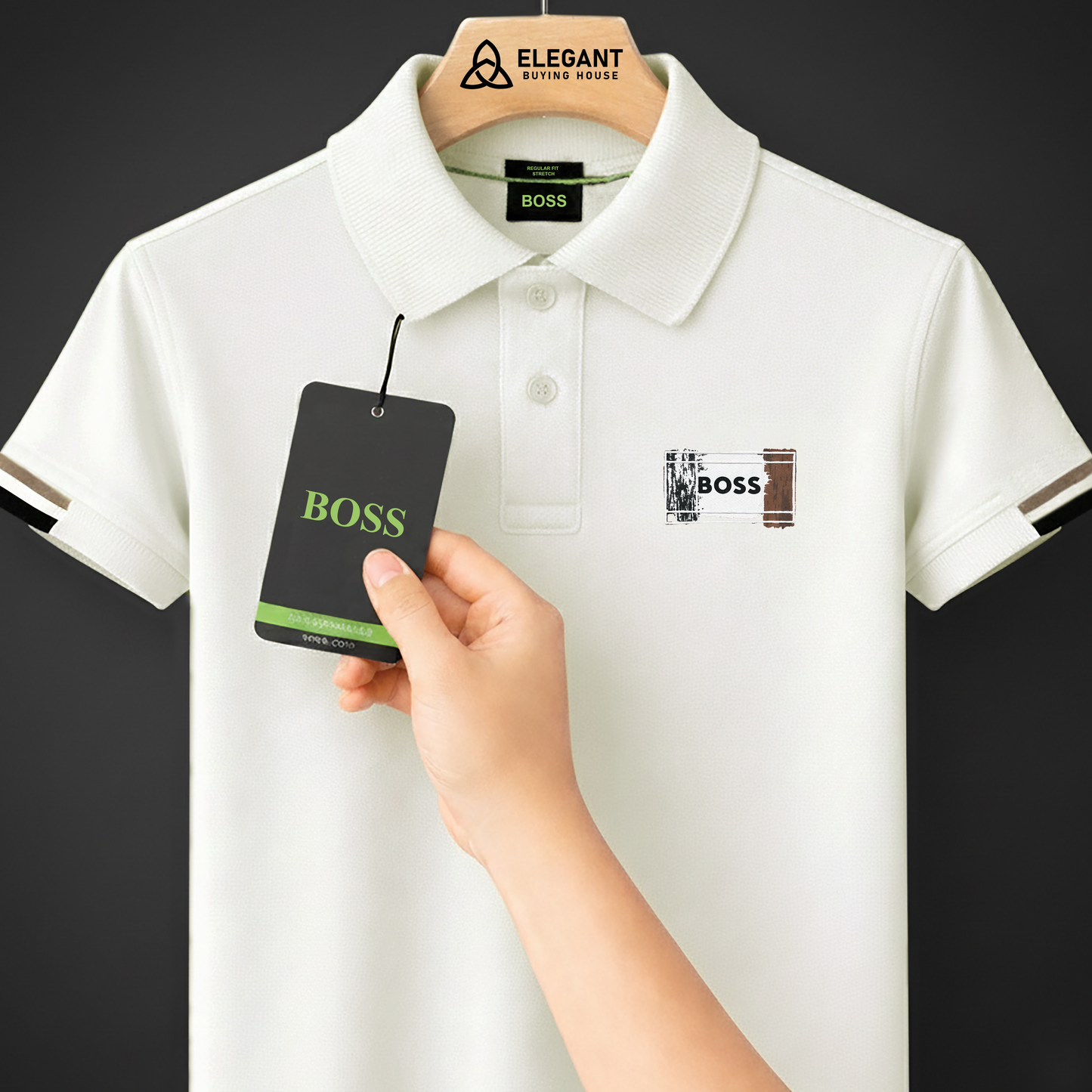 পুরুষদের প্রিমিয়াম সলিড পোলো টি-শার্ট – নরম স্ট্রেচ ফ্যাব্রিক, স্মার্ট রেগুলার ফিট | ৫টি মার্জিত রঙের বিকল্প | CD-MCP23