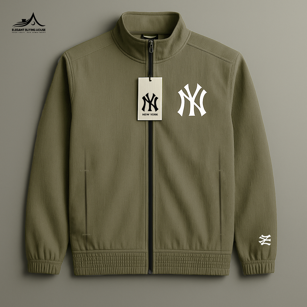 Premium Ribbed Zip-Up Streetwear Jacket – Ultra Comfort & Modern Fit | Code-SWP42