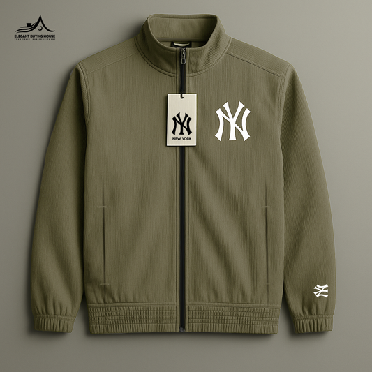 Premium Ribbed Zip-Up Streetwear Jacket – Ultra Comfort & Modern Fit | Code-SWP42