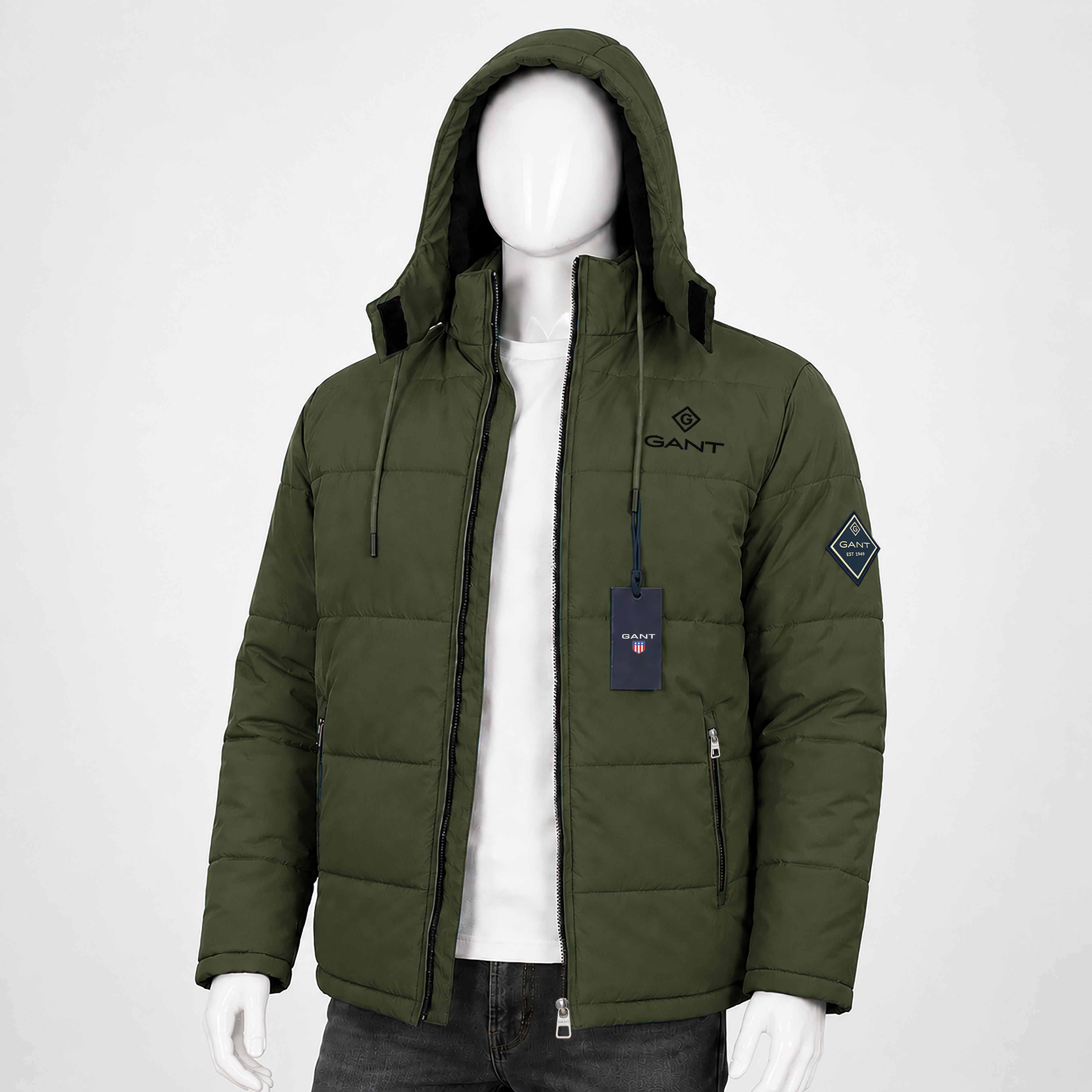 Premium Unisex Hooded Winter Jacket | Everyday Warm Padded Outerwear | Code-WNT8