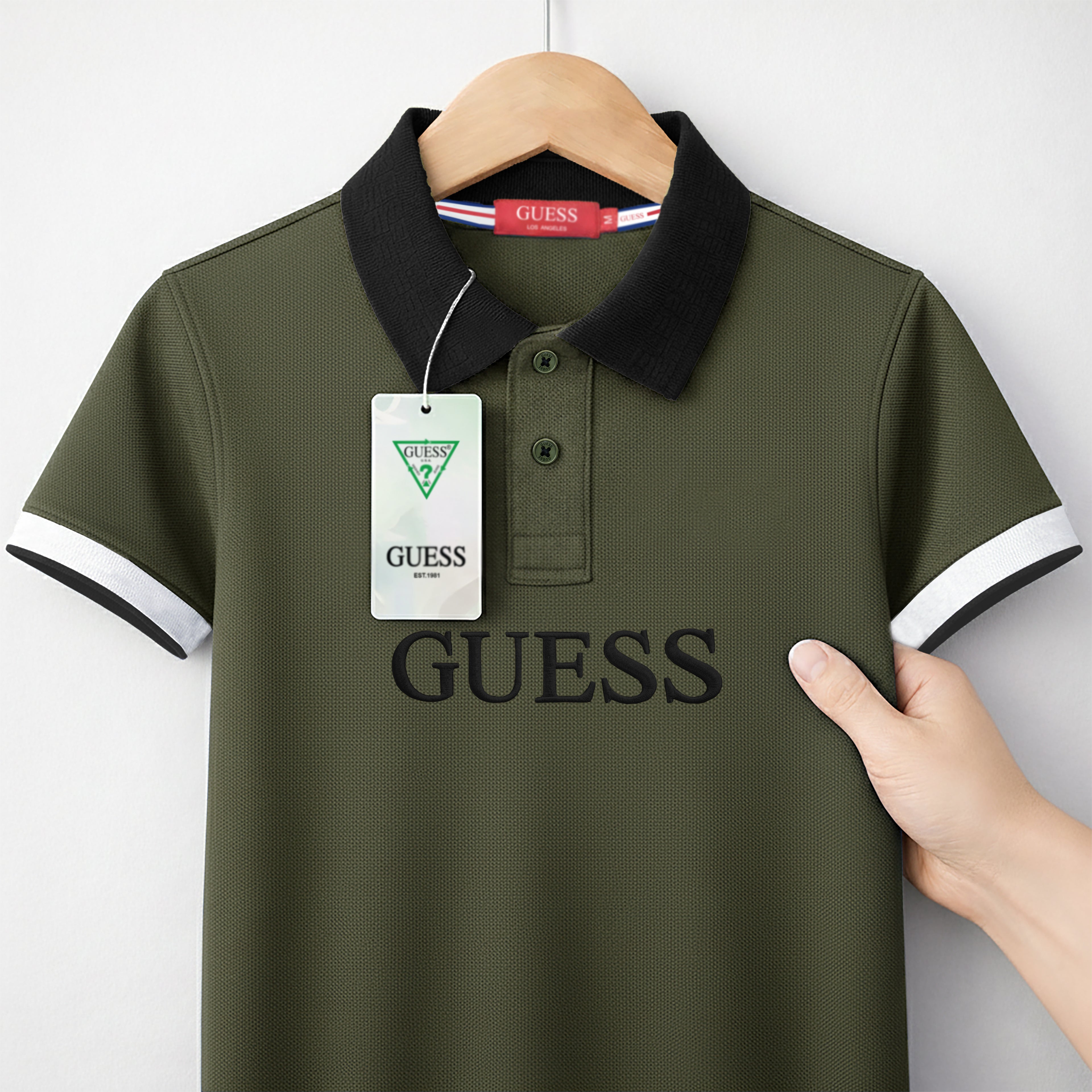 Smart Contrast Collar Polo | CD-PZ8