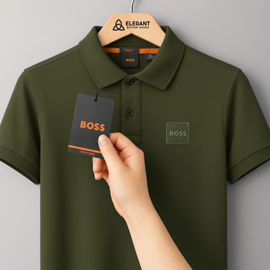 Men’s Premium Solid Polo T-Shirt – Soft Stretch Fabric, Regular Fit | 5 Stylish Color Options| CD-MCP21