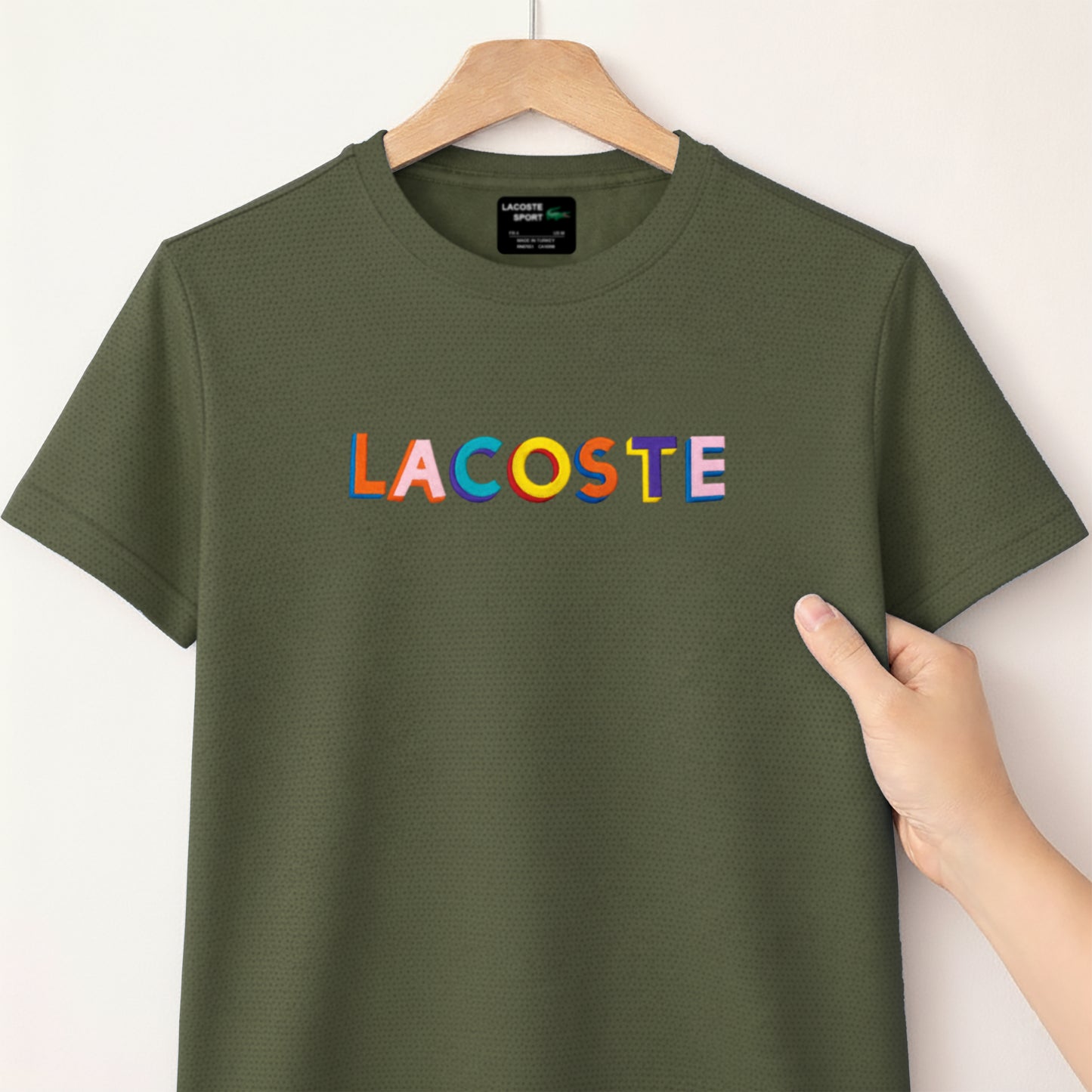 Vibrant Letter Print Tee – Casual Comfort Fit| CD-PZ60
