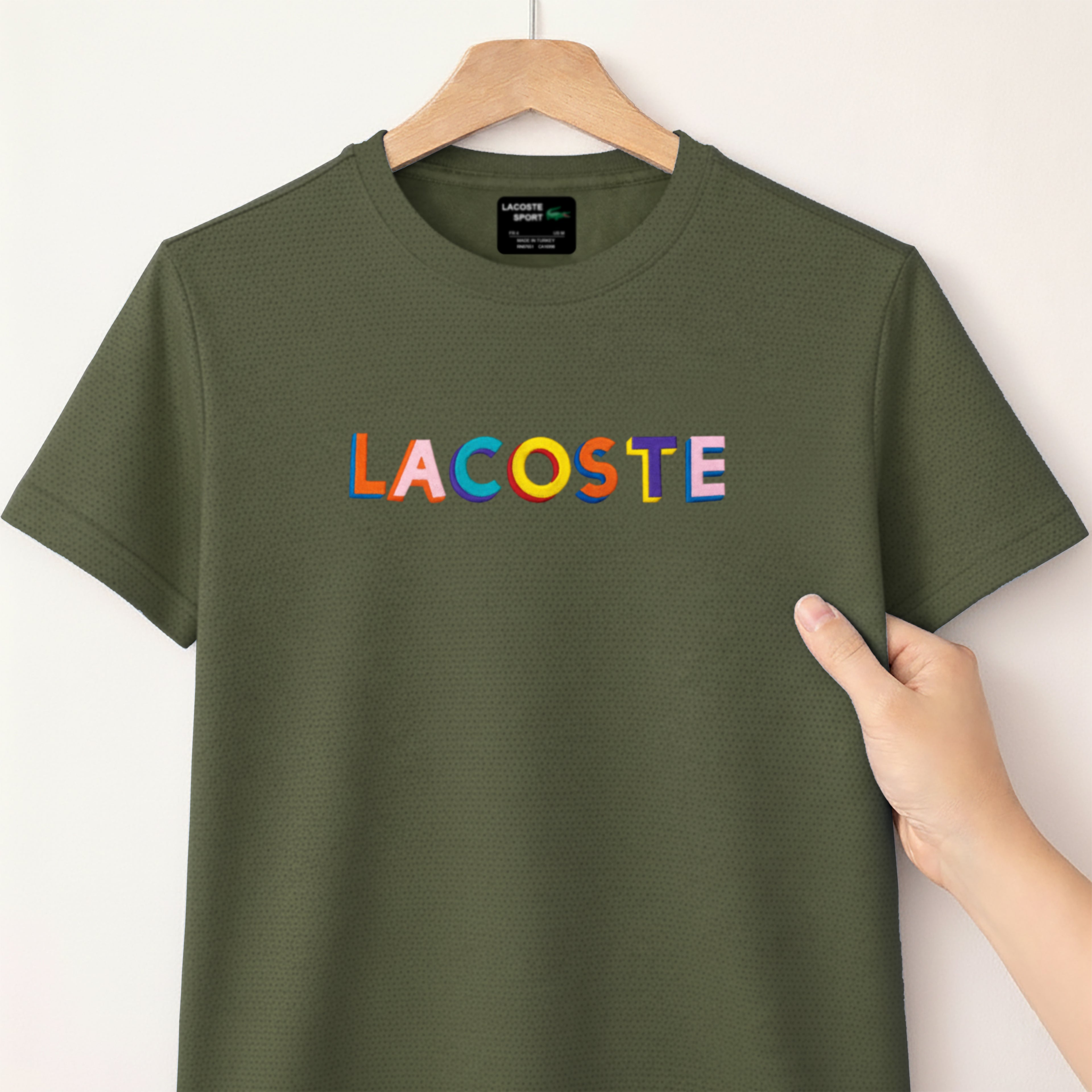 Vibrant Letter Print Tee – Casual Comfort Fit| CD-PZ60