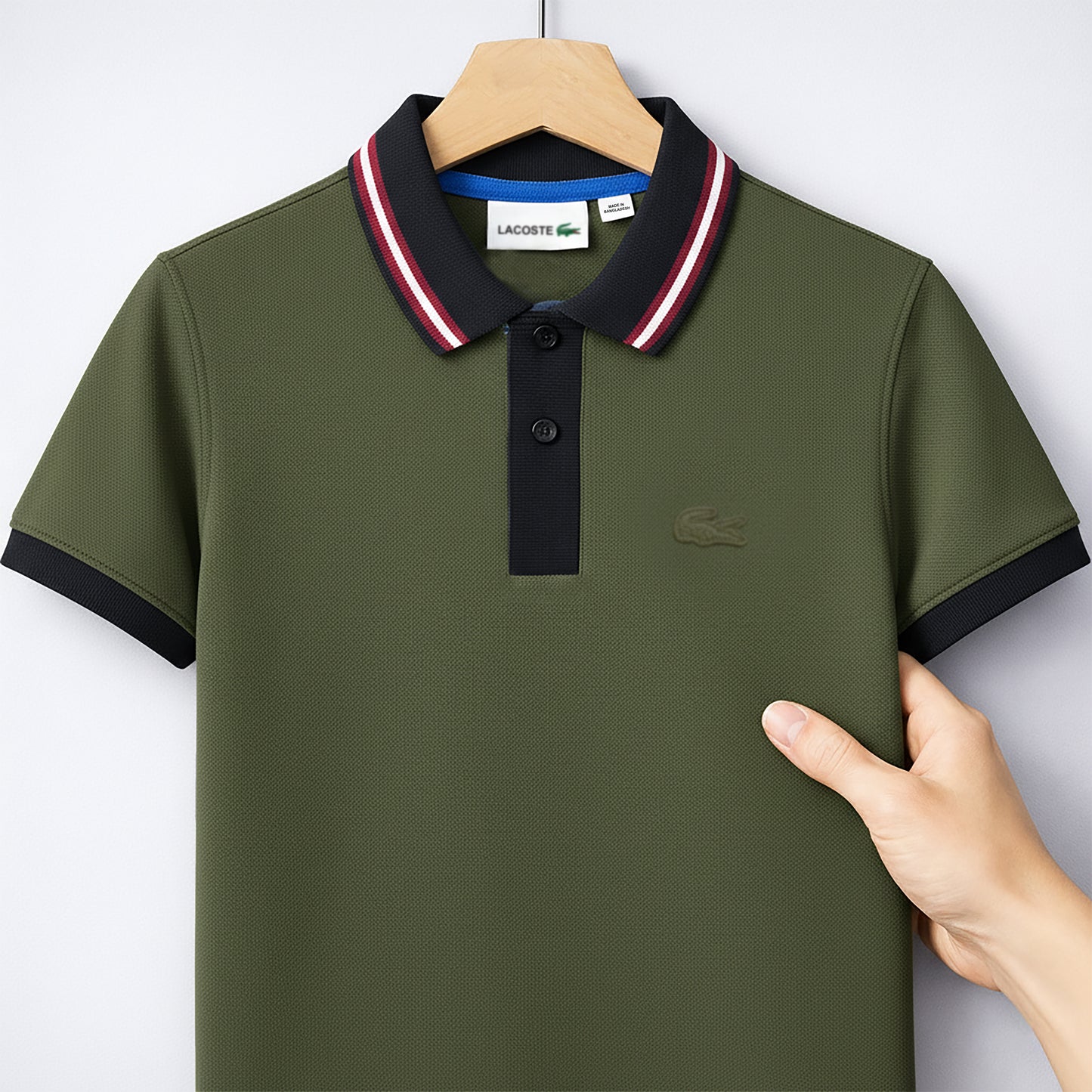 Casual Fit Stripe Polo| CD-PZ9