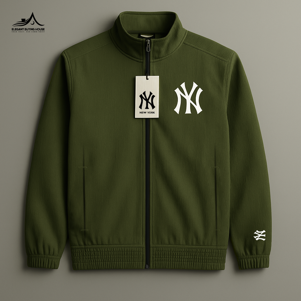 Premium Ribbed Zip-Up Streetwear Jacket – Ultra Comfort & Modern Fit | Code-SWP42