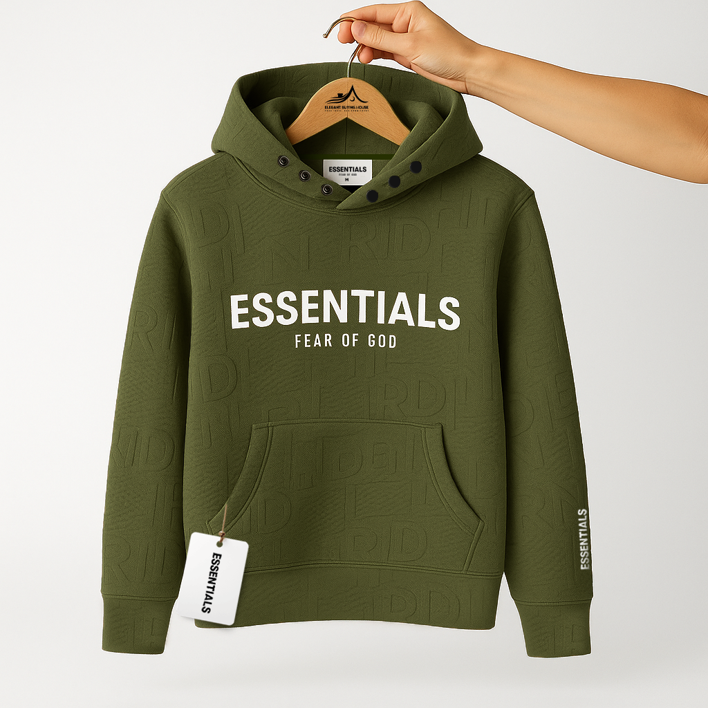 Ultra-Soft Premium Embossed Hoodie – Winter Essential Comfort Wear | Code-SWP39
