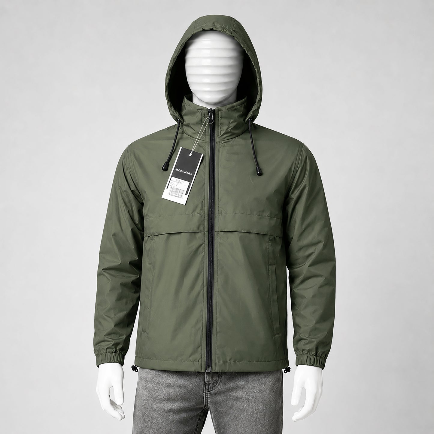 Premium Hooded Windbreaker Jacket for Men | Lightweight Outdoor Wear | Code-WNT10