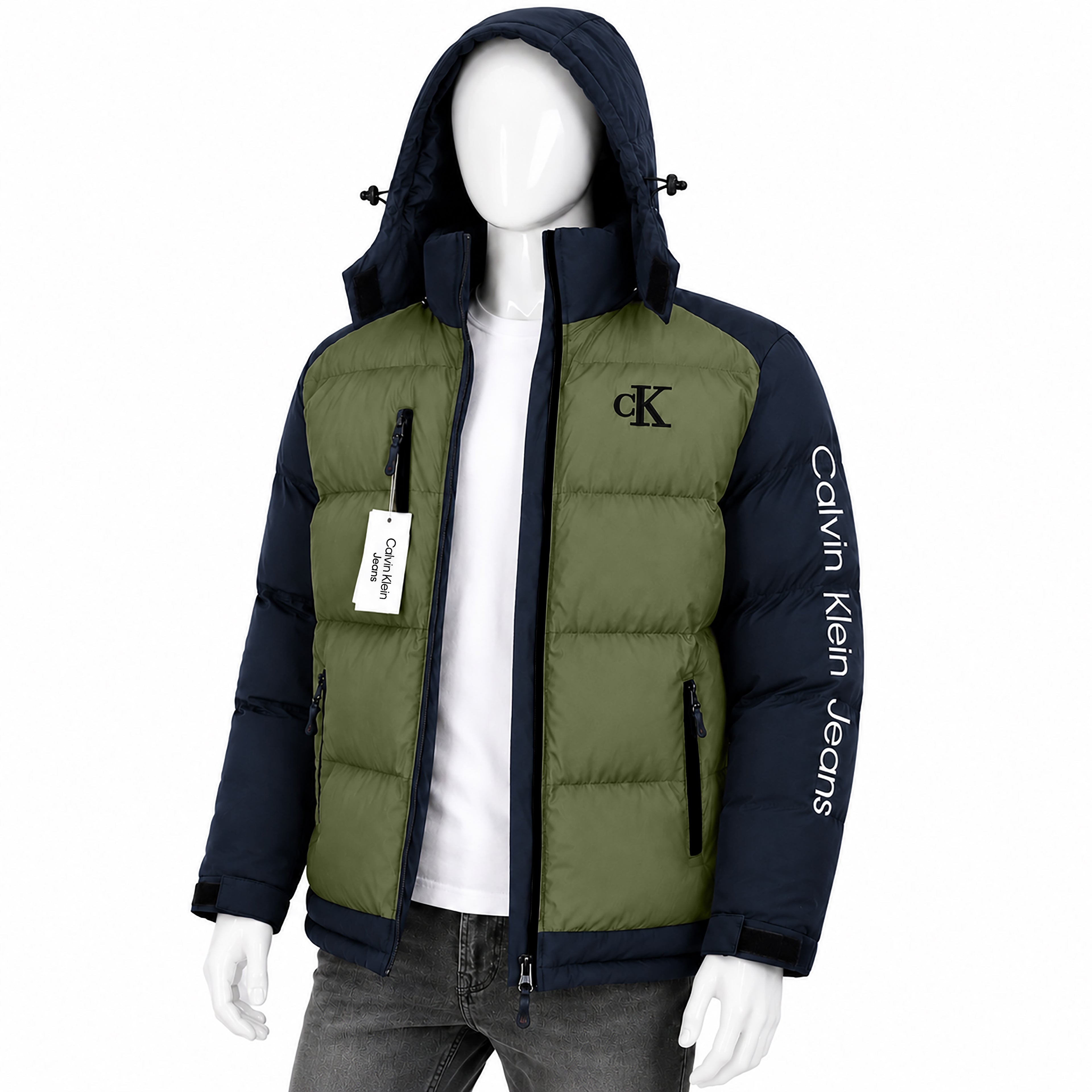 Premium Unisex Hooded Puffer Jacket | Everyday Winter Comfort | Code-WNT7