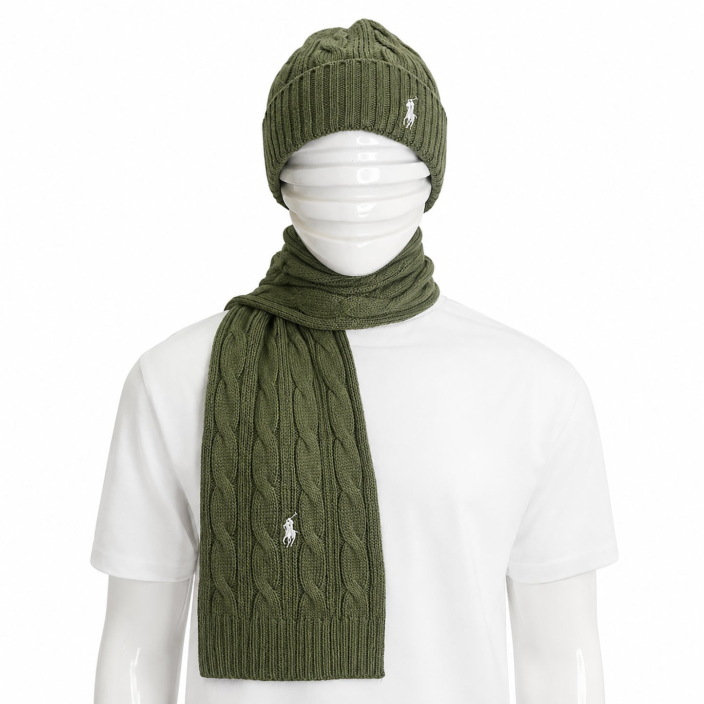 Premium Winter Cap & Muffler Set For Men | Code-SWP106