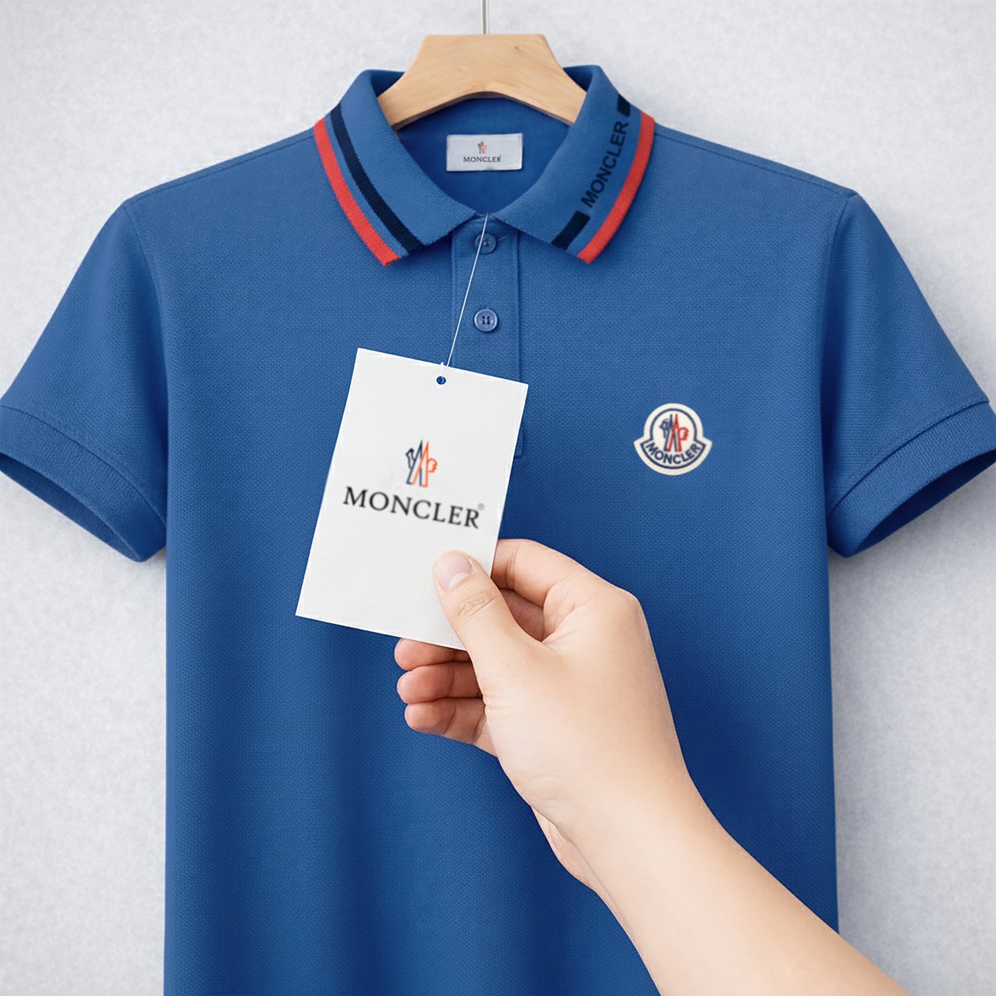 Premium Stripe Collar Polo T-Shirt | CD-PZ5