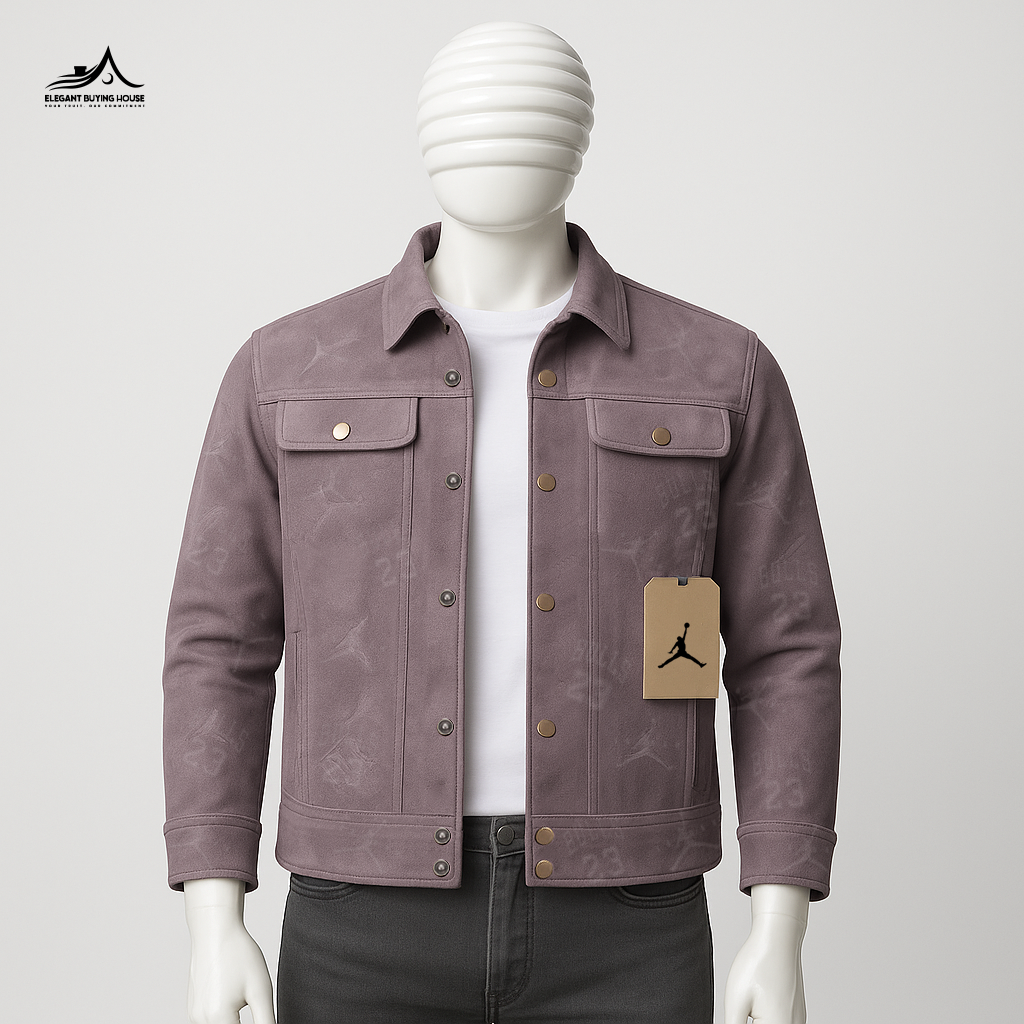 Premium Suede Finish Men’s Winter Jacket – Ultra Soft, Warm & Stylish| Code-SWP50