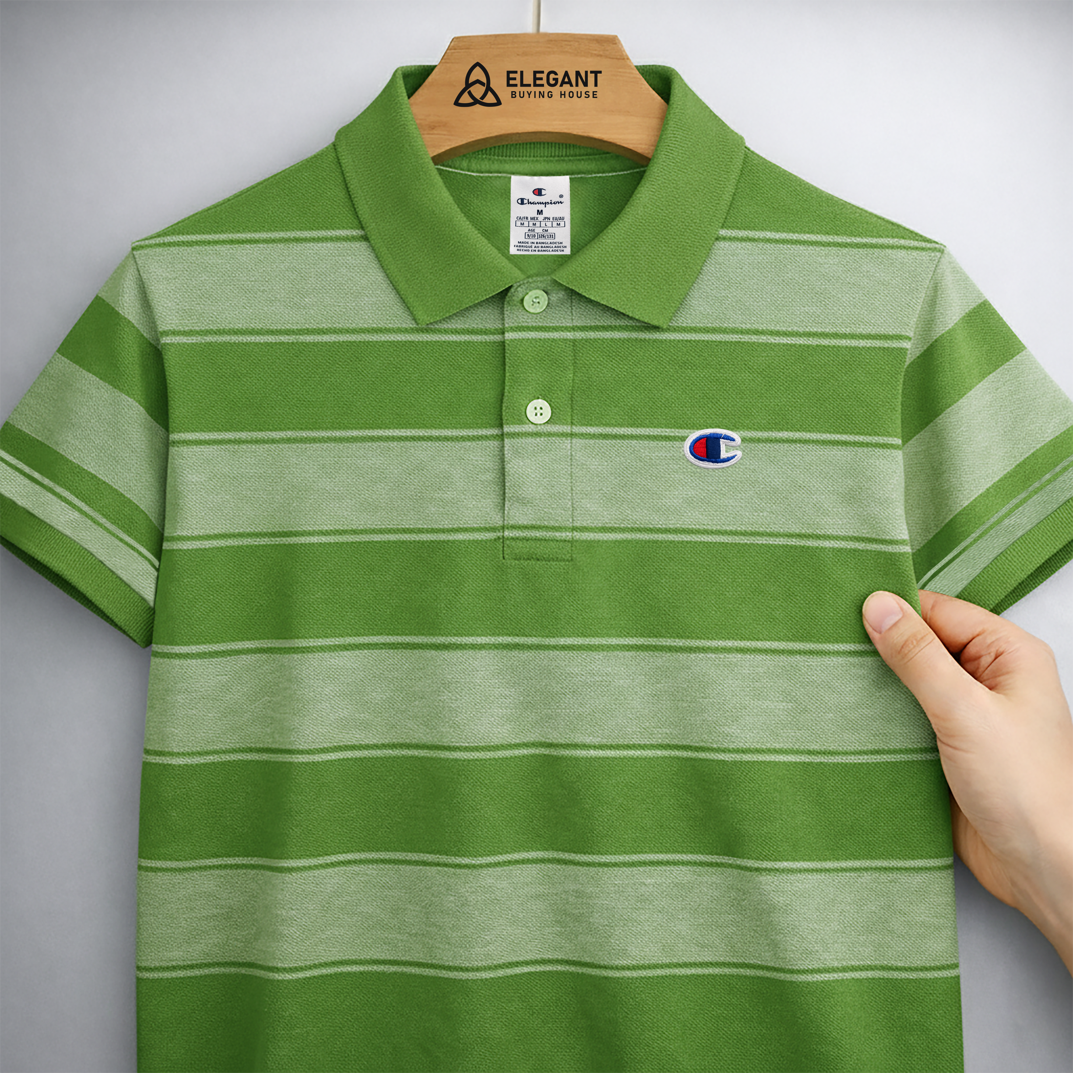 Premium Striped Polo T-Shirt –  Classic Casual Fit| CD-MCP67