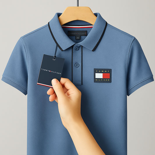 Elegant Everyday Fit Polo T-Shirt with Premium Detailing | CD- PS34
