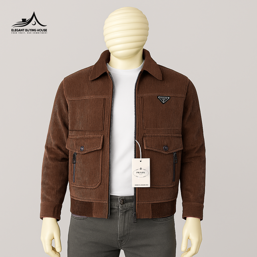 Men’s Premium Corduroy Zip-Up Jacket Collection| Code-SWP24