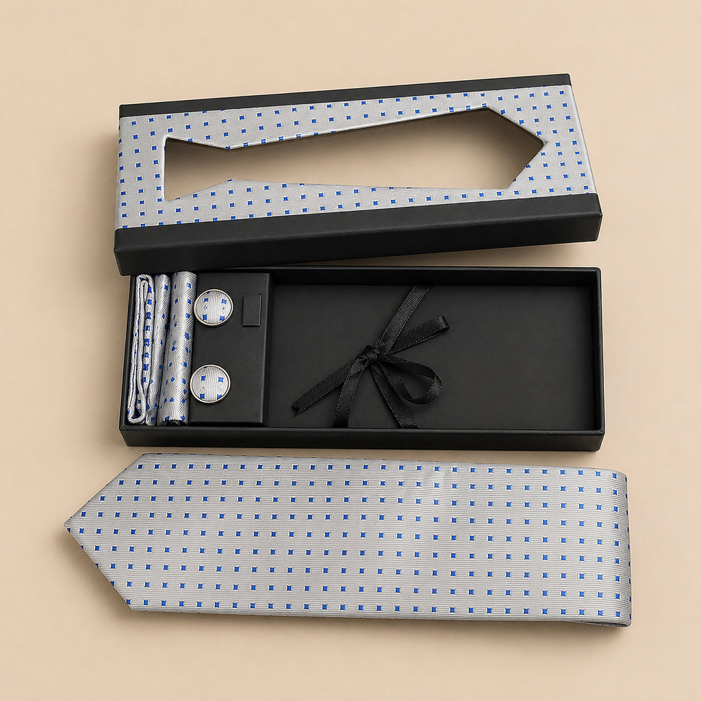 Luxury Tie & Cufflink Gift Set – Premium 21 Designs for Every Occasion| CD-T1