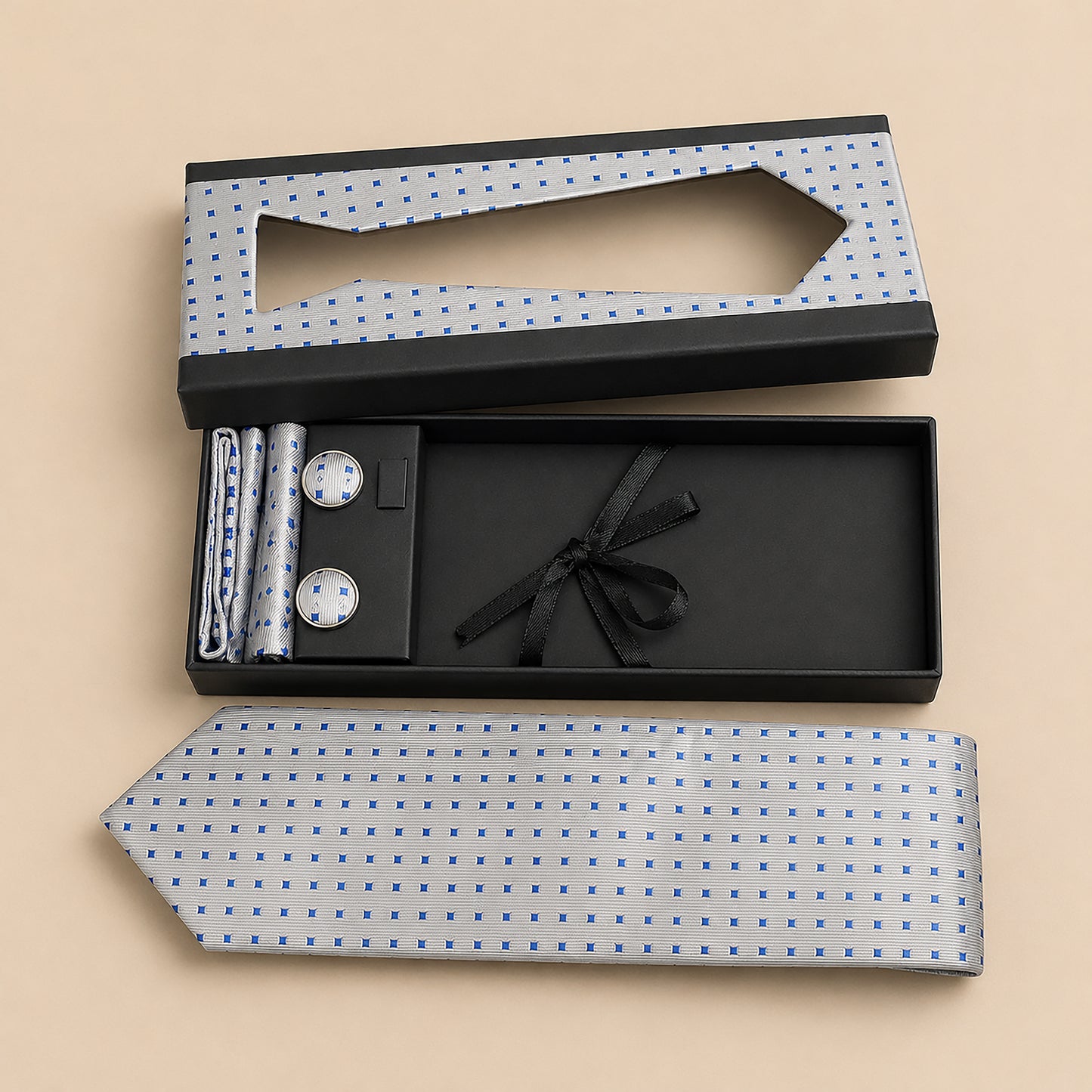 Luxury Tie & Cufflink Gift Set – Premium 21 Designs for Every Occasion| CD-T1
