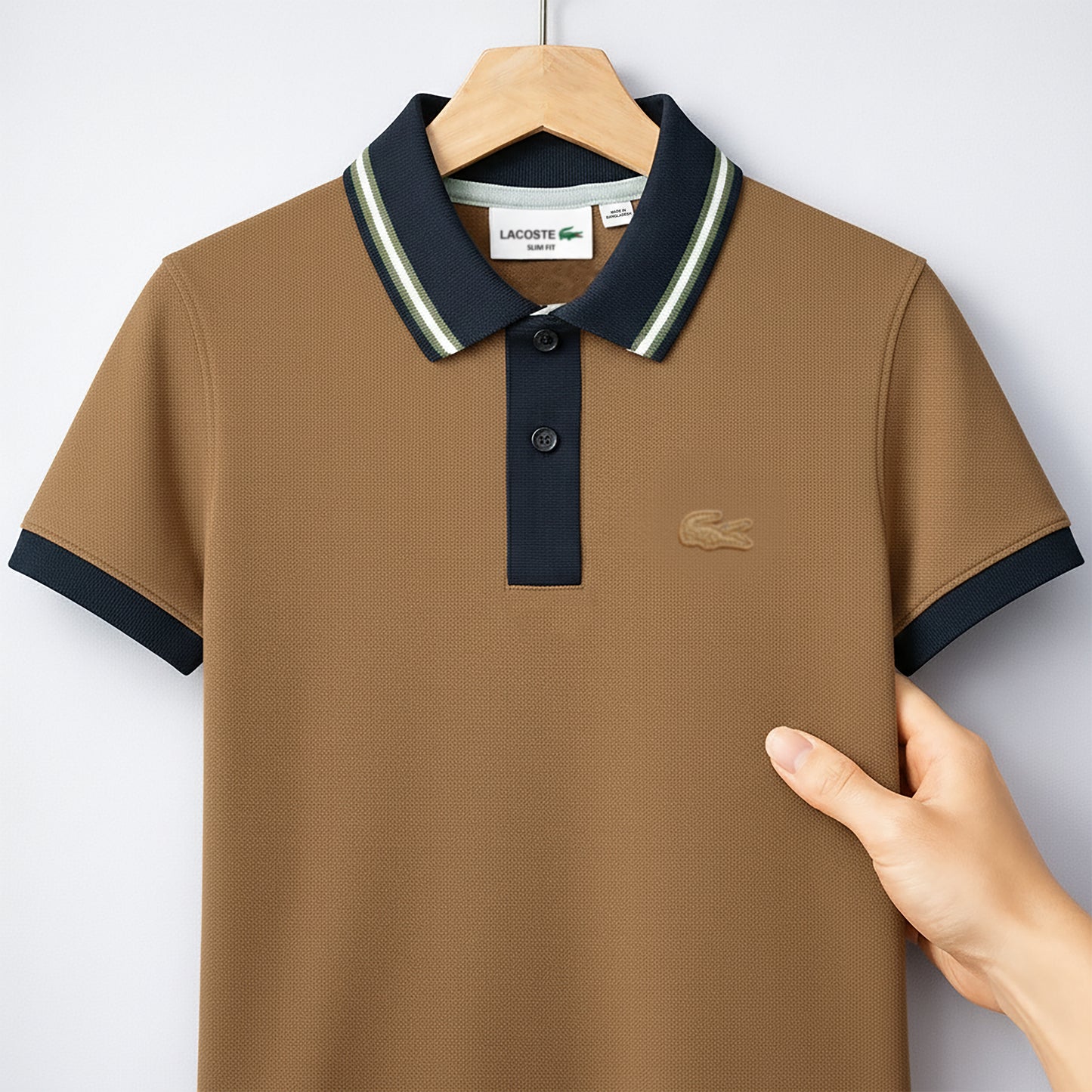 Casual Fit Stripe Polo| CD-PZ9
