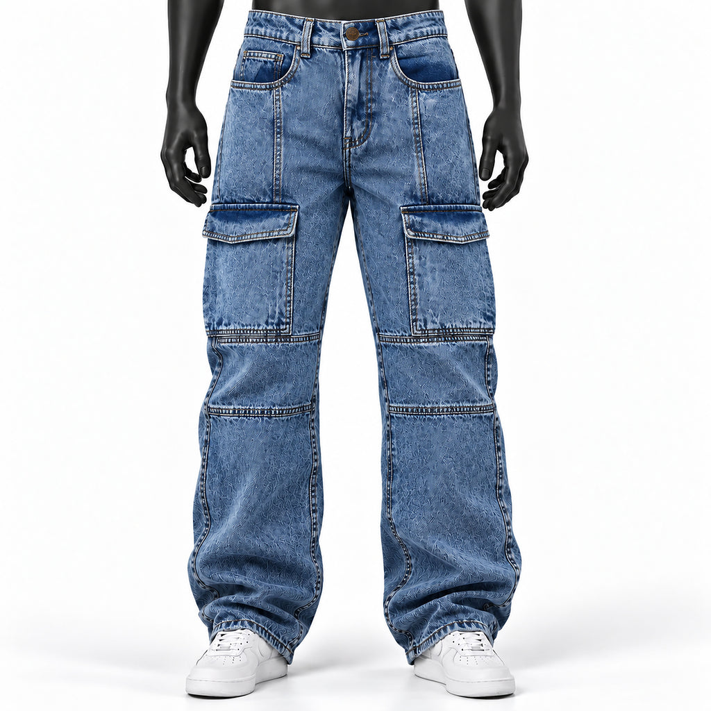 Urban Style Straight Cut Baggy Pants| Code-WNT44