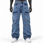 Urban Style Straight Cut Baggy Pants| Code-WNT44