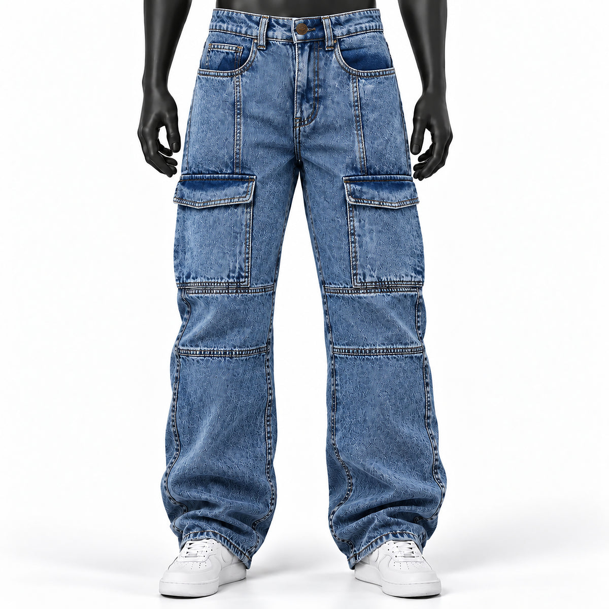Urban Style Straight Cut Baggy Pants| Code-WNT44