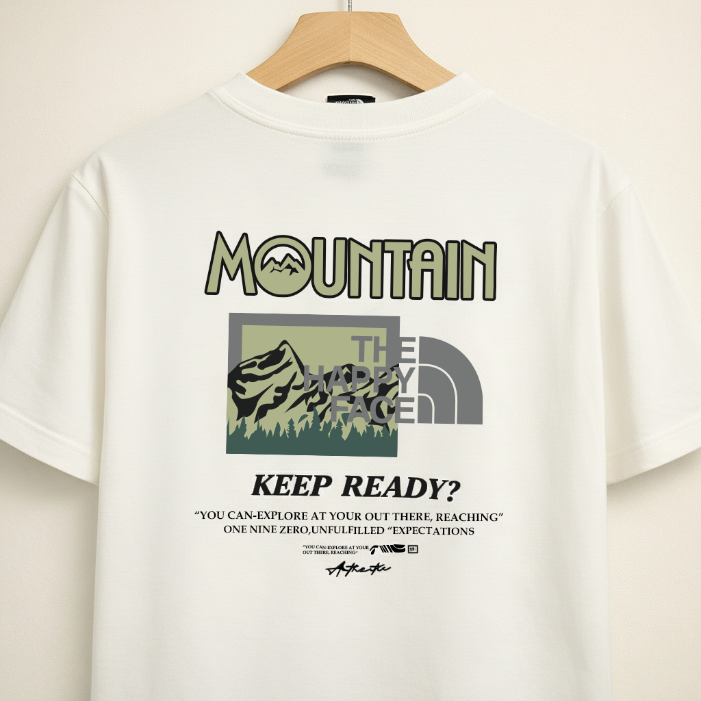 Mountain Graphic Premium Cotton T-Shirt – Casual Everyday Comfort Fit | CD-MCP116