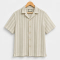 Minimal Stripe Comfort Half Shirt | CD-PSD5