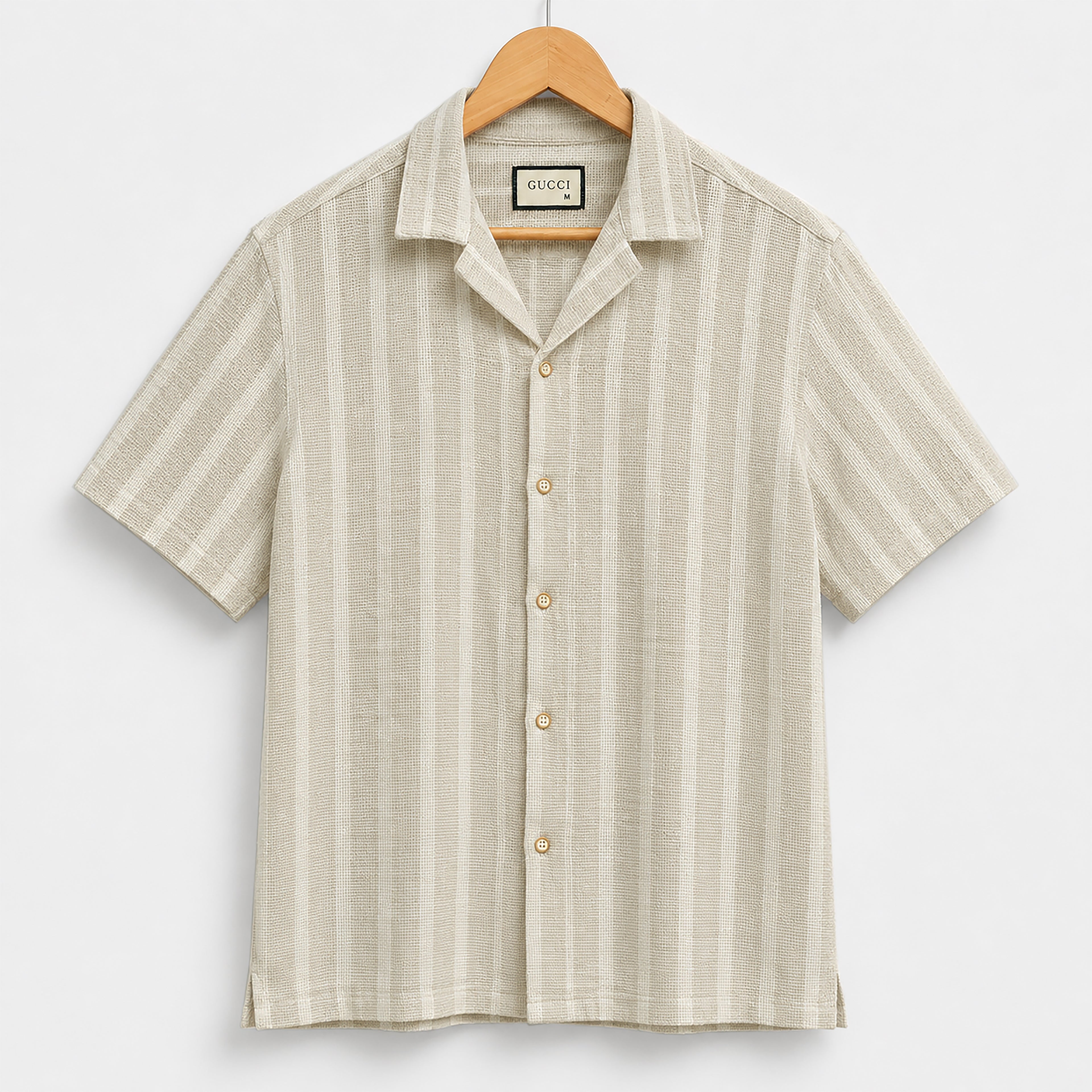 Minimal Stripe Comfort Half Shirt | CD-PSD5