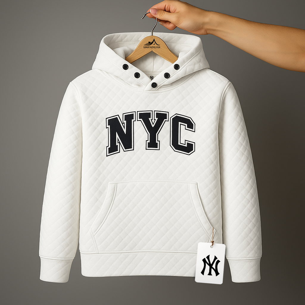 Quilted Comfort Hoodie – Ultra-Soft Winter Essential | Code-SWP37