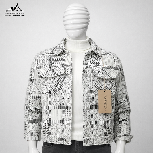 Premium Suede Finish Men’s Winter Jacket – Ultra Soft, Warm & Stylish| Code-SWP54