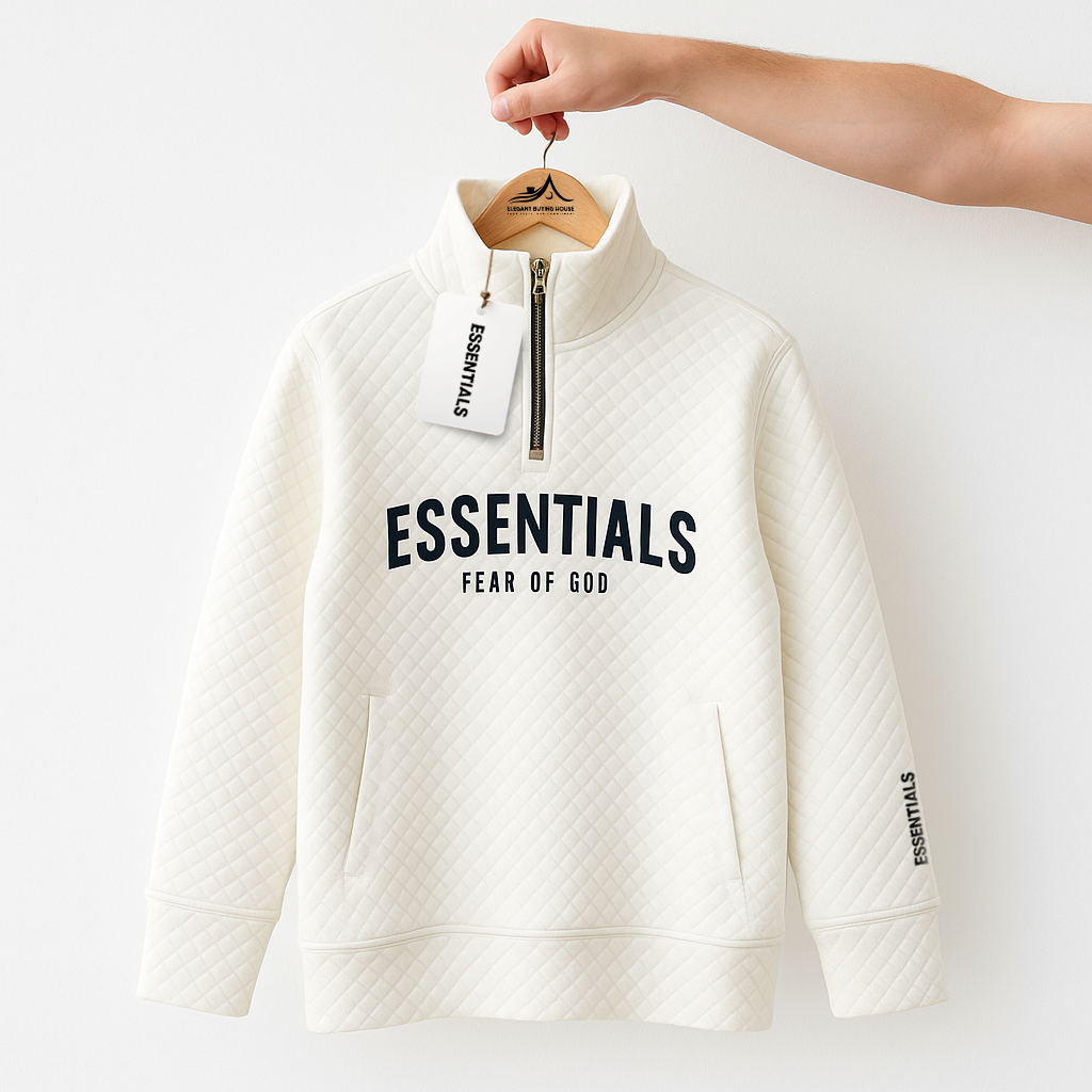 Ultra-Soft Premium Quilted Half-Zip Sweatshirt | Code-SWP40