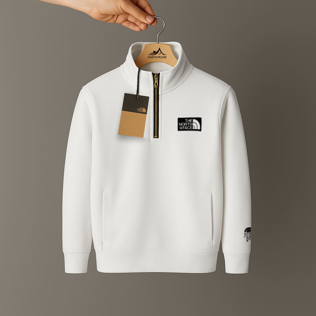 Classic Half-Zip Pullover – Cozy Comfort with Modern Style| Code-SWP21