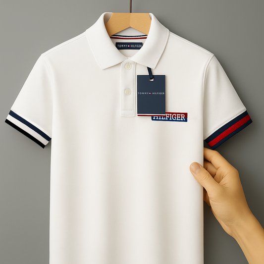 Men’s Premium Polo Collection – Classic Green & Elegant White Edition| CD-MPP24