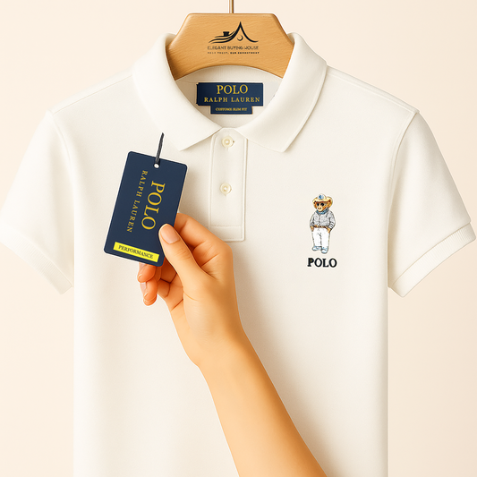 Elite Polo Bear Collection – 5 Premium Colors for Effortless Sophistication| CD-MPP38