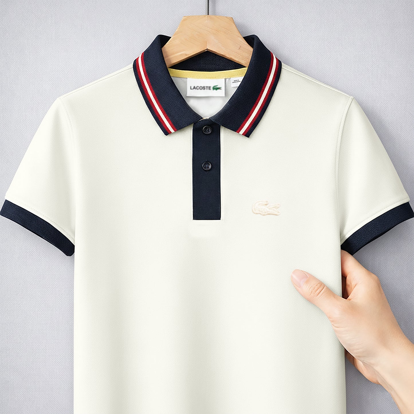 Casual Fit Stripe Polo| CD-PZ9