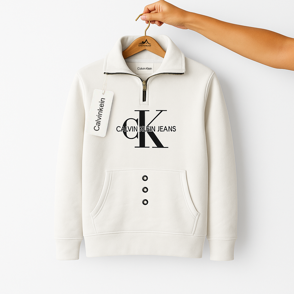 Premium Half-Zip Winter Sweatshirt – Ultra Soft | Warm | Stylish Fit (6 Colors)| Code-SWP49